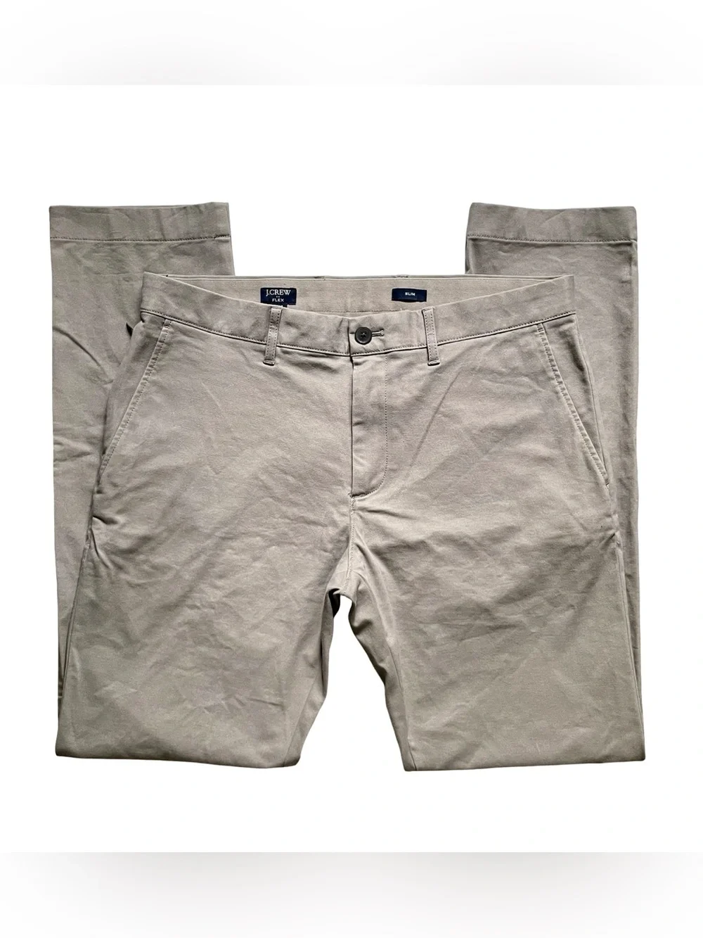 J. Crew Flex Men's TruTemp 365 Slim Fit Chino Pants 33x32